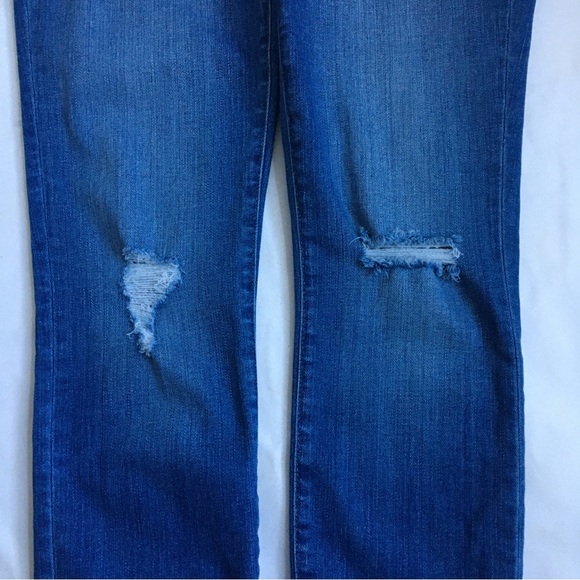 Madewell 9” Mid Rise Skinny Blue Denim Jeans 26 - Picture 9 of 17